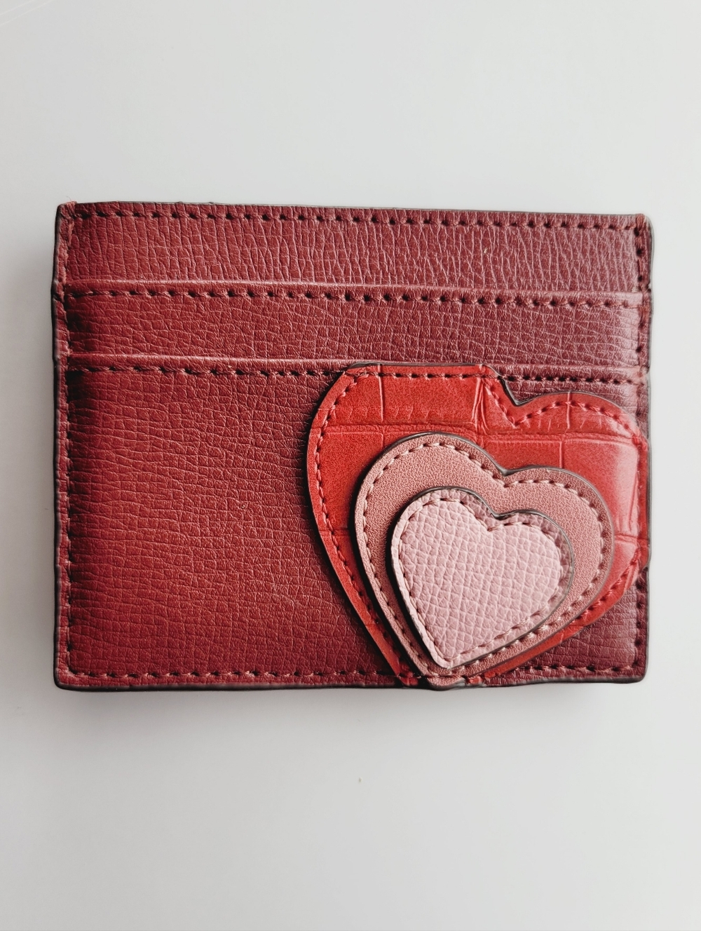 Karl lagerfeld Cardholder Red Pink Hearts